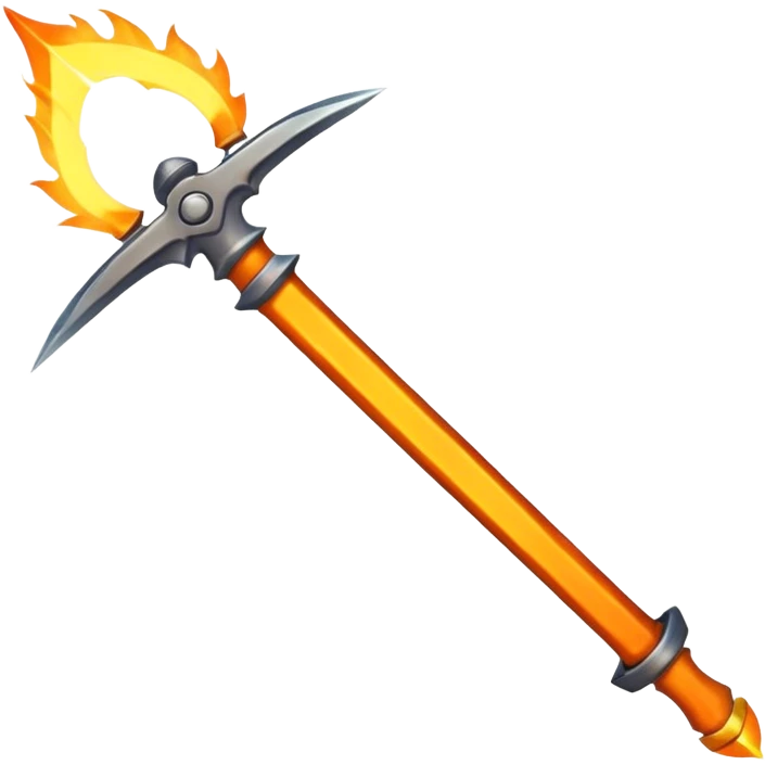 Flame sword emoji