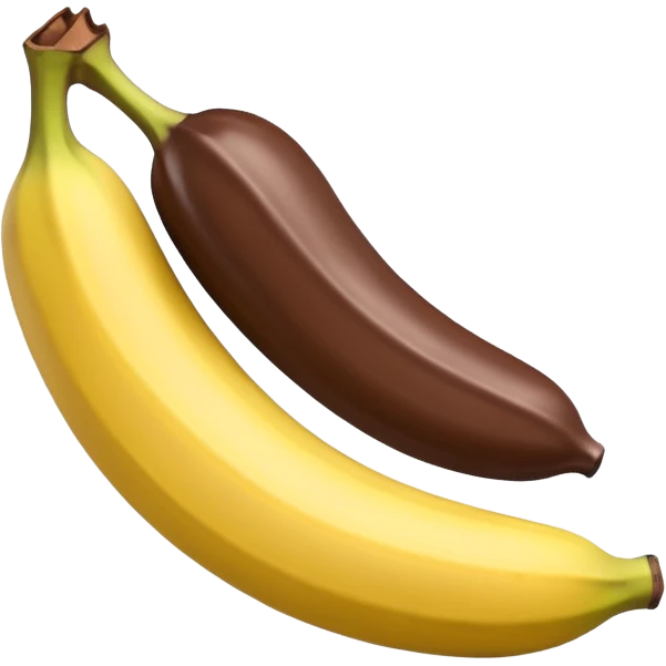 chocolate banana emoji