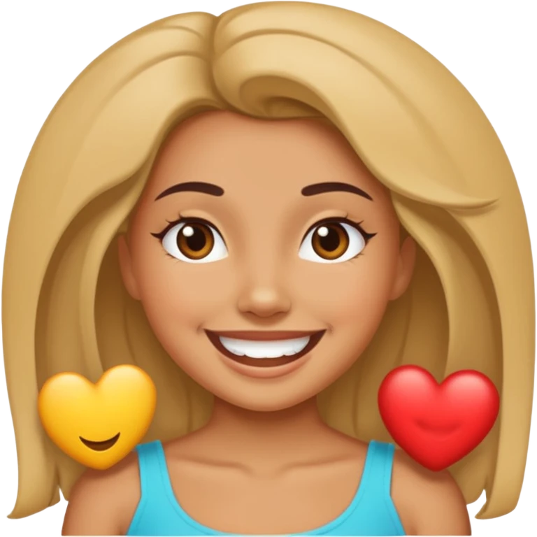 Girl with a wedgie emoji