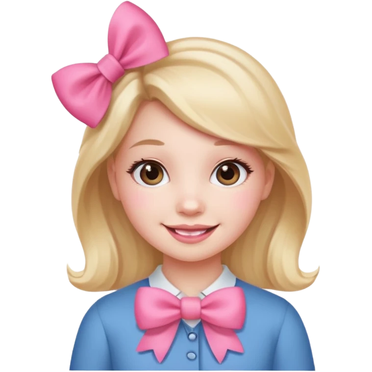 🧒🏻🎀🌸 emoji