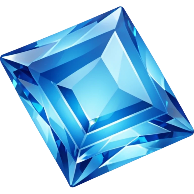 Blue crystal emoji