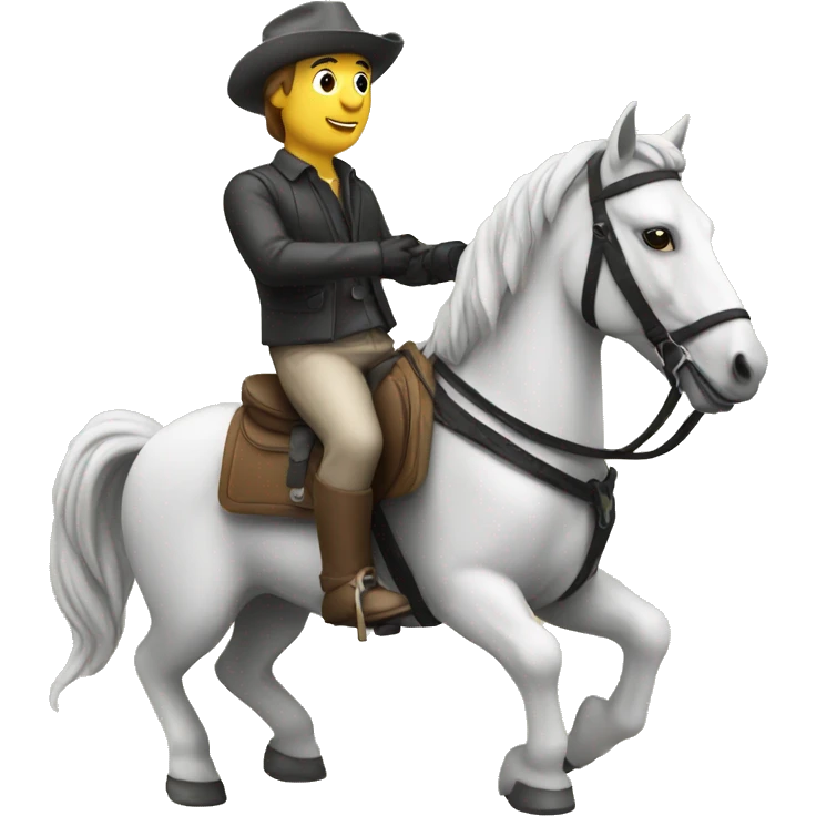 Film maker on horse  emoji