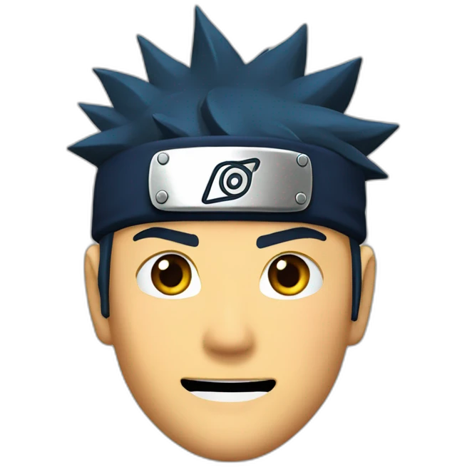 Naruto qui rigole emoji