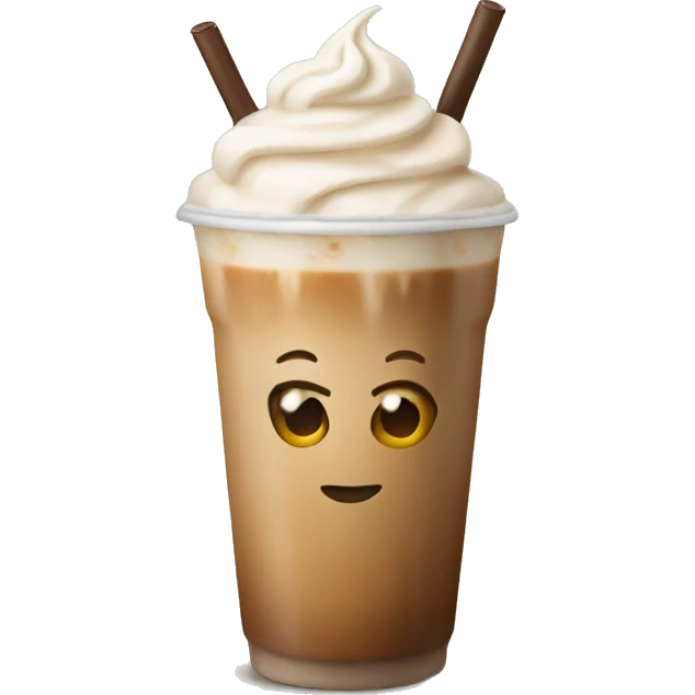 ice latte emoji
