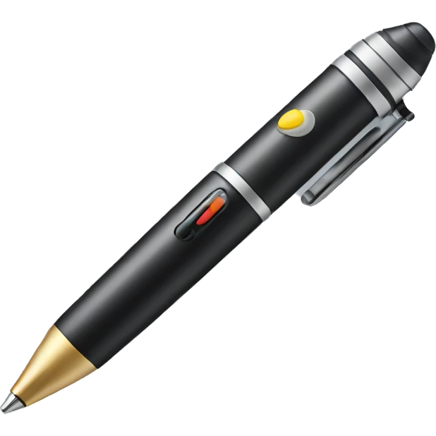 Recording pen with AI emoji