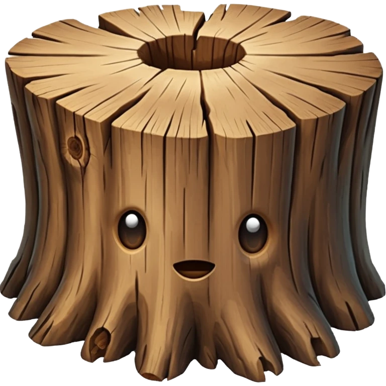 tree stump emoji