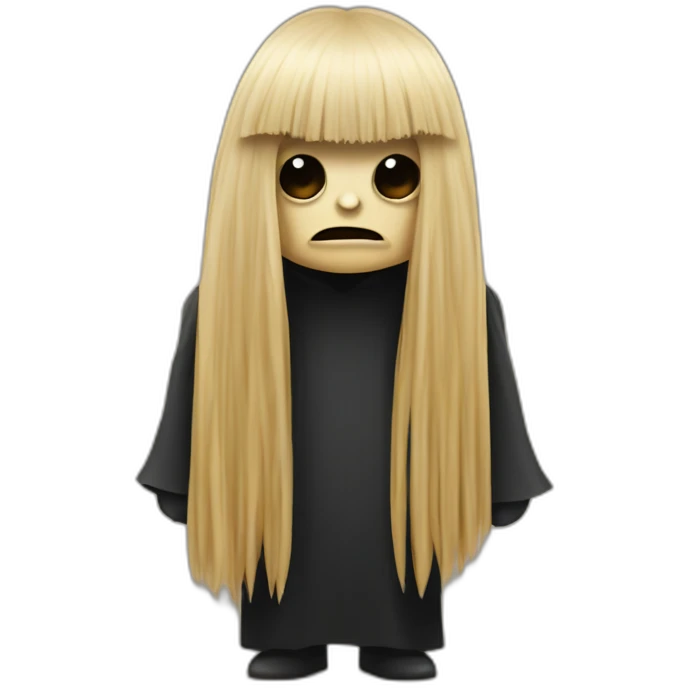cute cousin it addams emoji