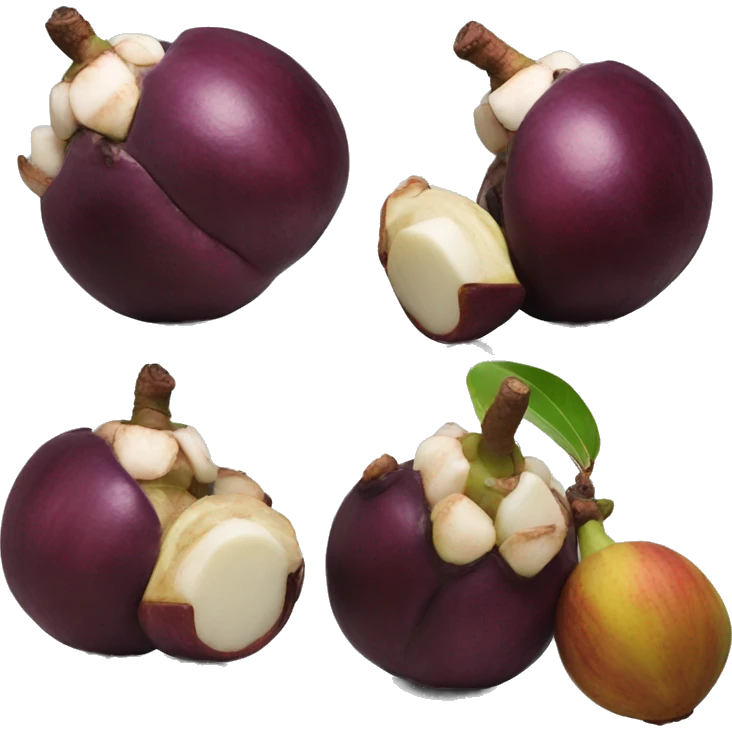 Mangosteen emoji