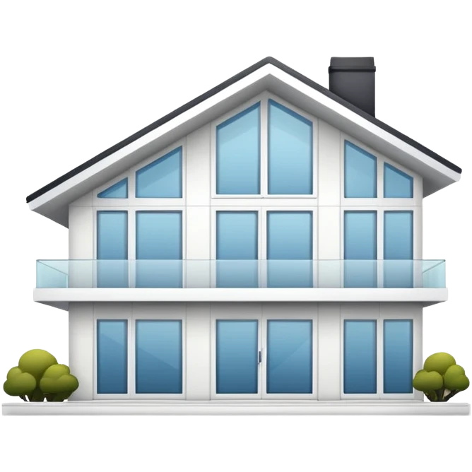 modern house emoji