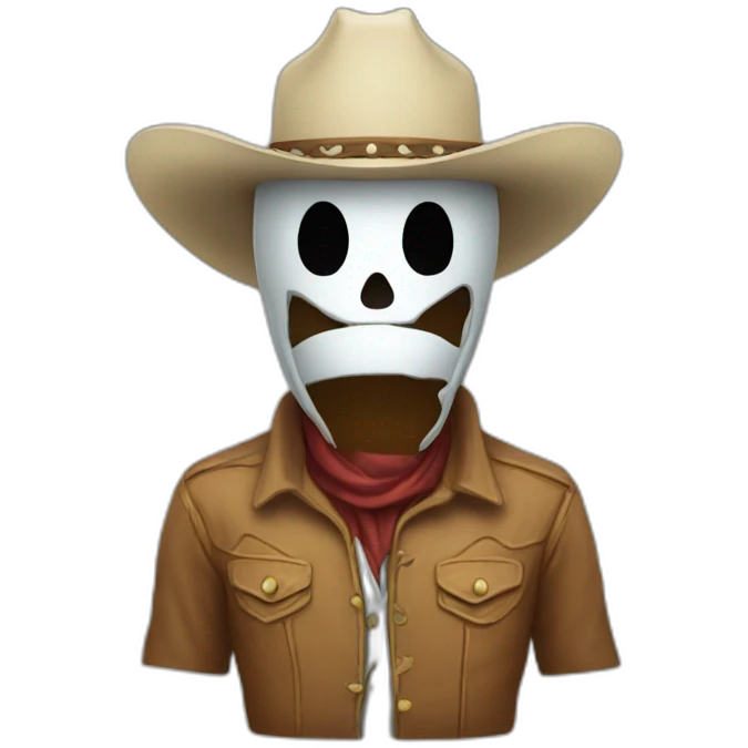 cowboy ghost emoji