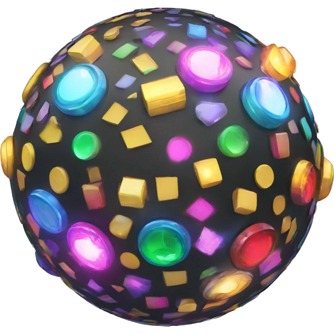 rotating disco ba emoji
