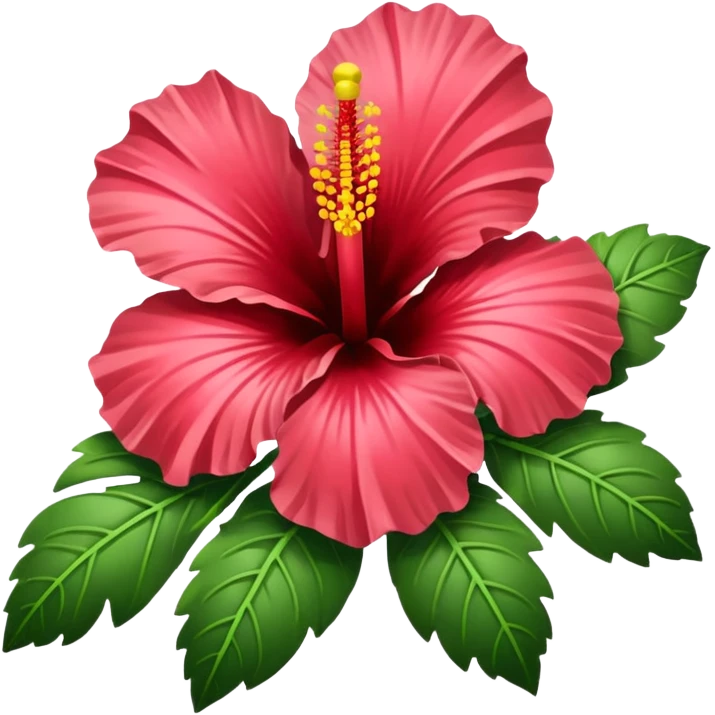 Hibiscus  emoji