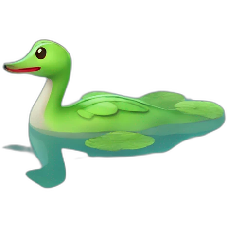 a pond emoji
