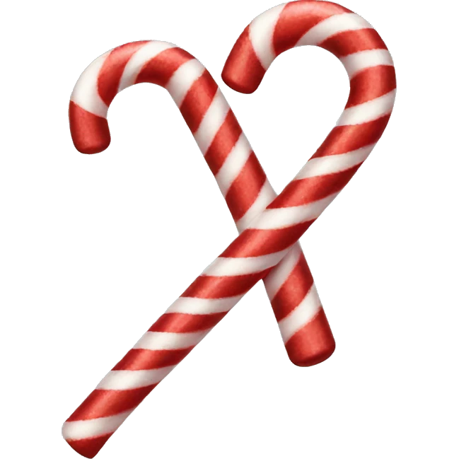 Candy cane emoji