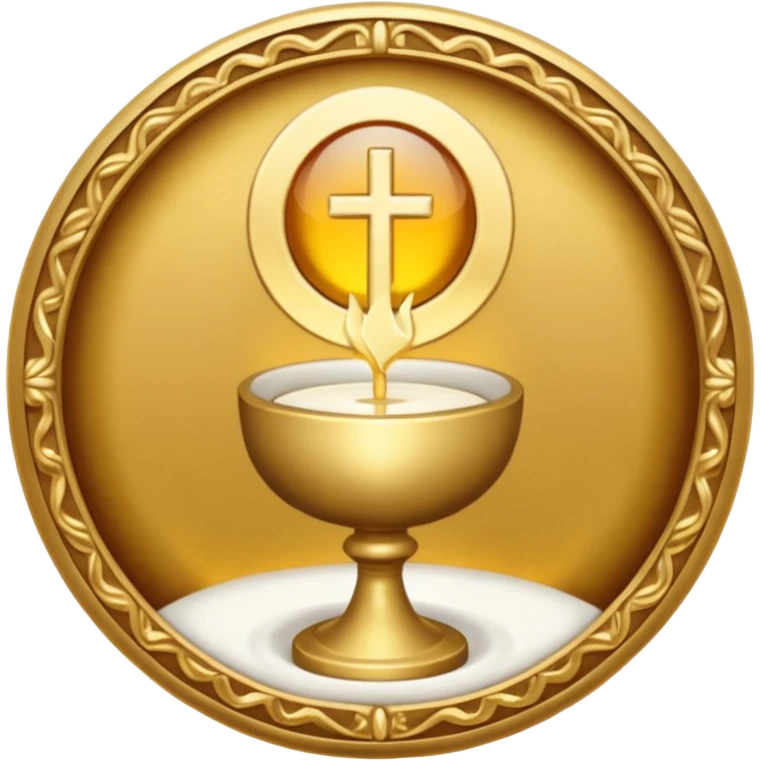 adoration and eucharits emoji