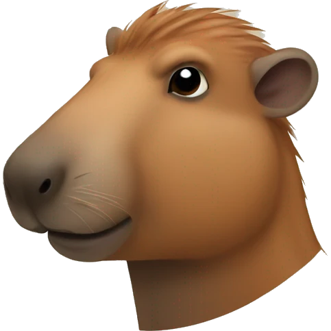 Capibara emoji