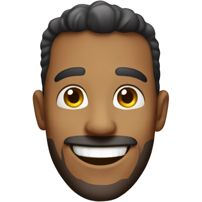 Hombre sonriendo  emoji
