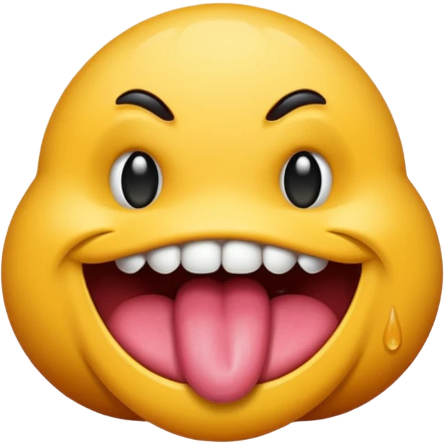 Rolling tongue sound  emoji