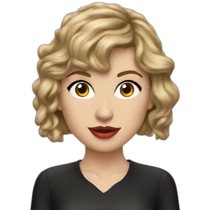 realistic Taylor Swift emoji