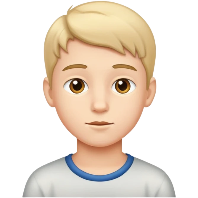A young boy emoji