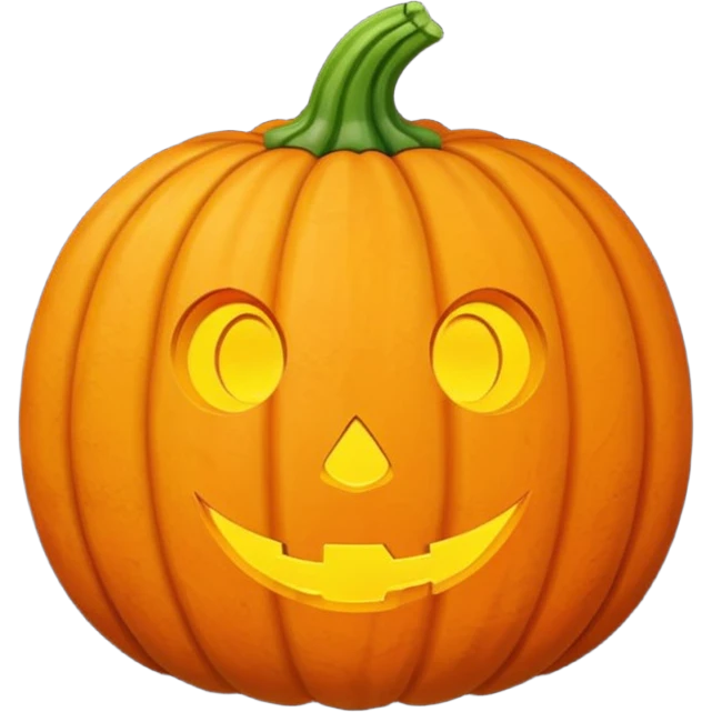 Cute pumpkin  emoji