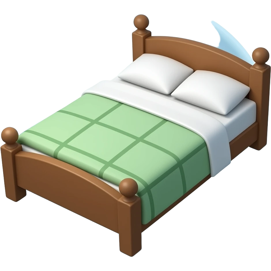 Bed gravity emoji