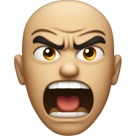 angry emoji