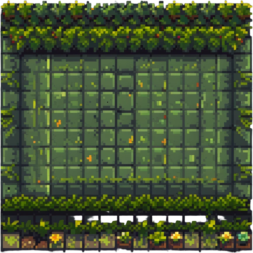 grass tile texture with border padding, top-down view, game tileset, perfectly square emoji