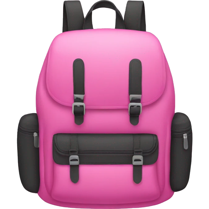 pink backpack emoji