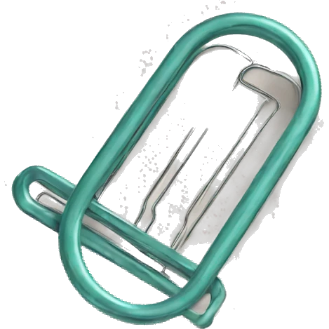 paper clips emoji