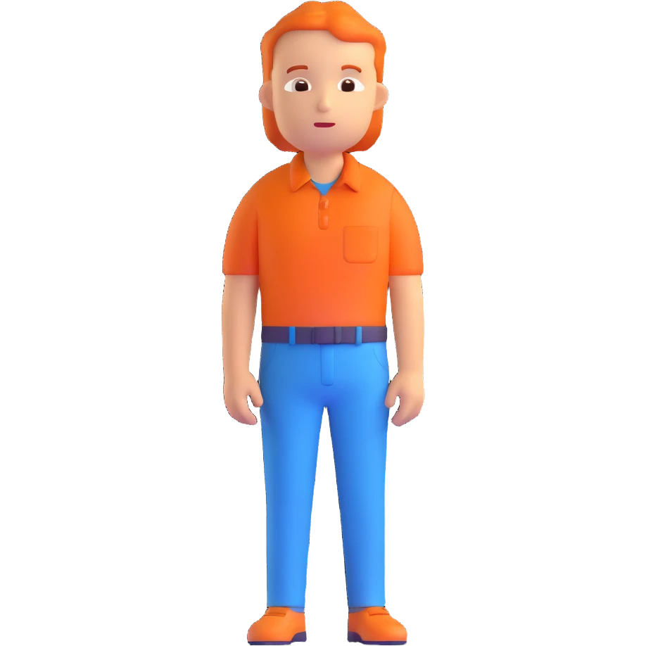 blue shirt emoji