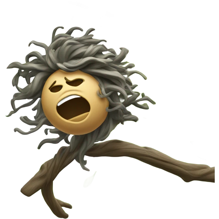 Really windy day emoji
