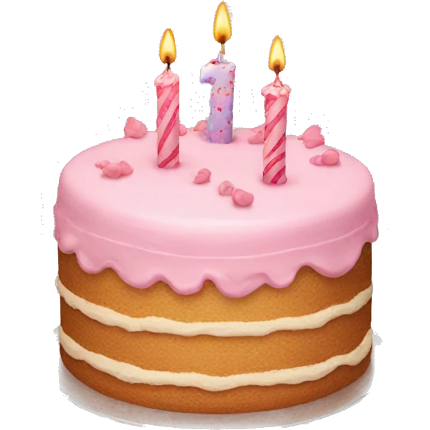 birthday cake emoji