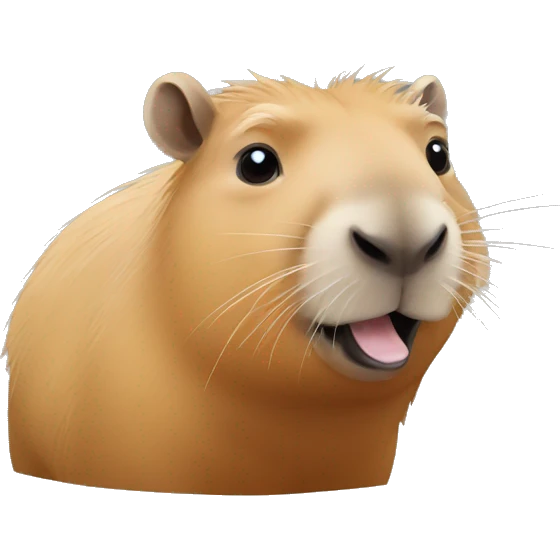 Capybara emoji