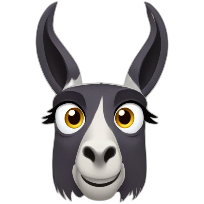 emperors new groove llama face emoji