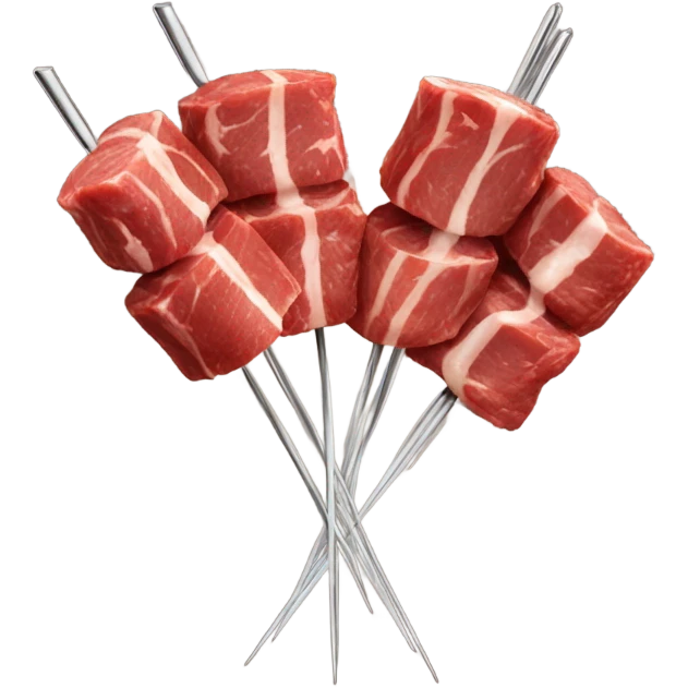 Meat on a skewer emoji