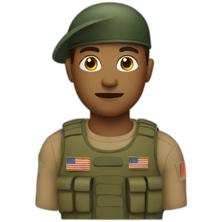 soldier emoji