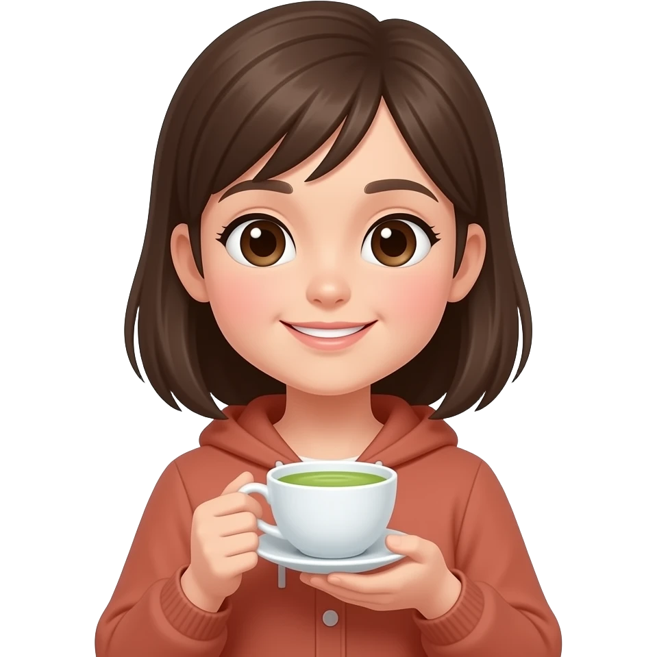 it body tea body matcha slay girl" emoji