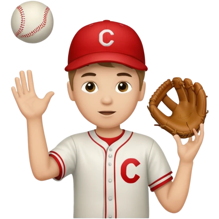 boy throwing baseball emoji