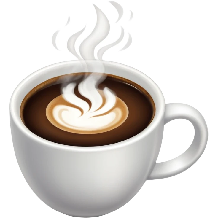 coffee cup seen from above emoji