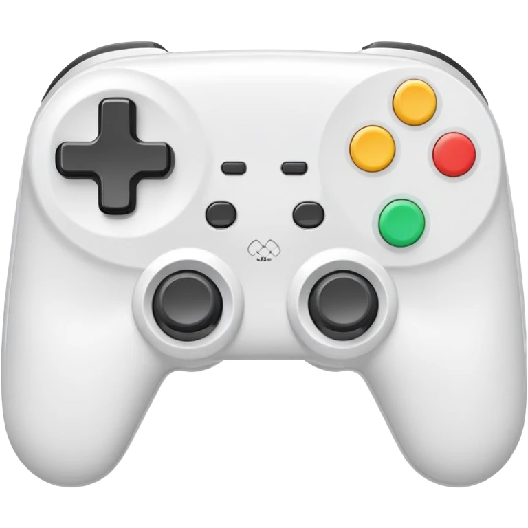 White Gamepad emoji