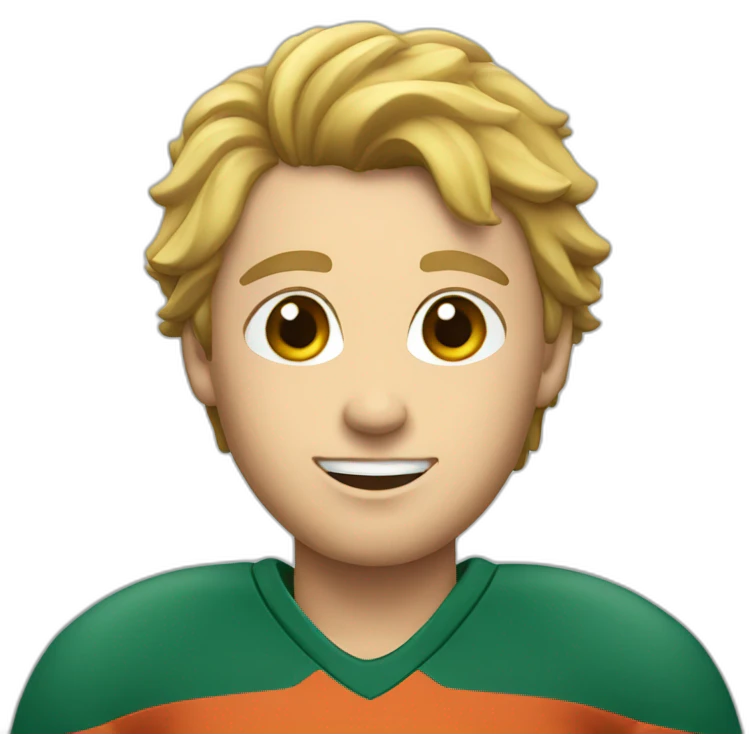 Hockey player emoji