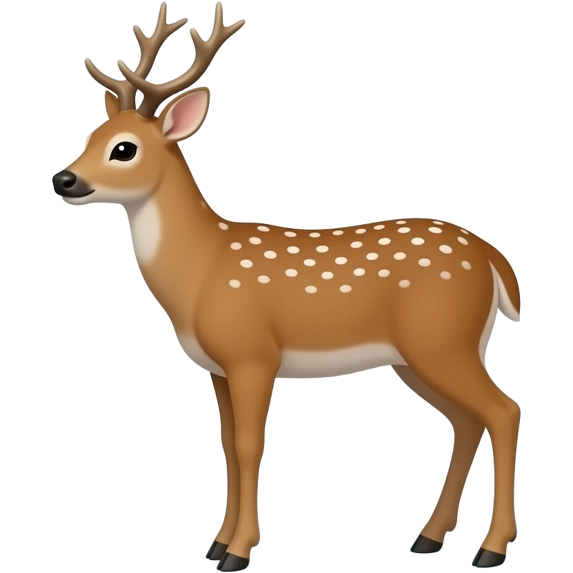 Deer  trapped in cocoon emoji