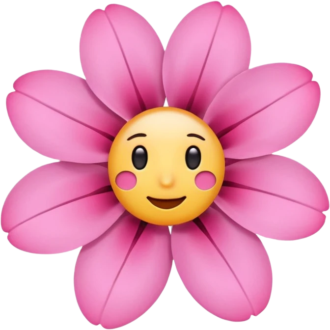 pink flower aesthetic minimal emoji emoji
