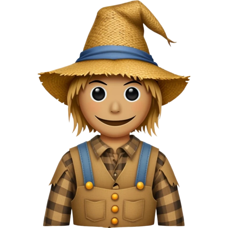 the scarecrow emoji
