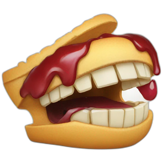 Bite emoji