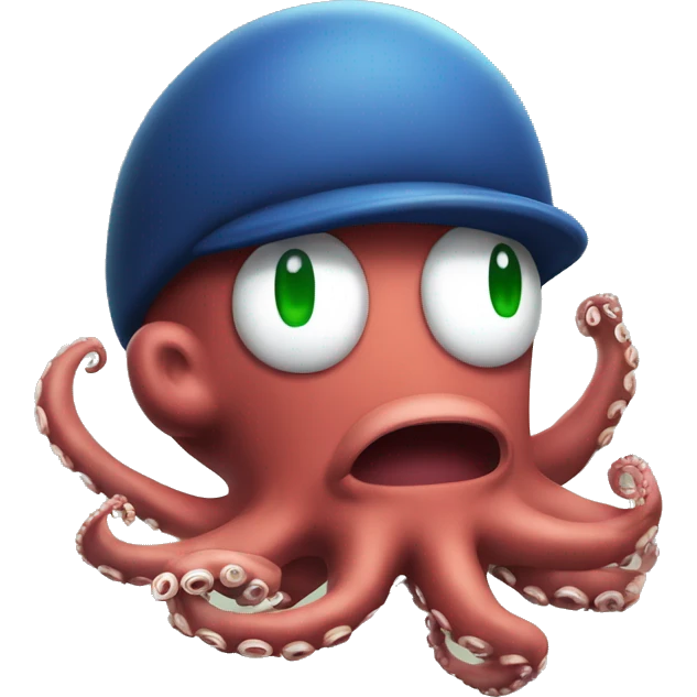 octopus fghting mario and luigi emoji