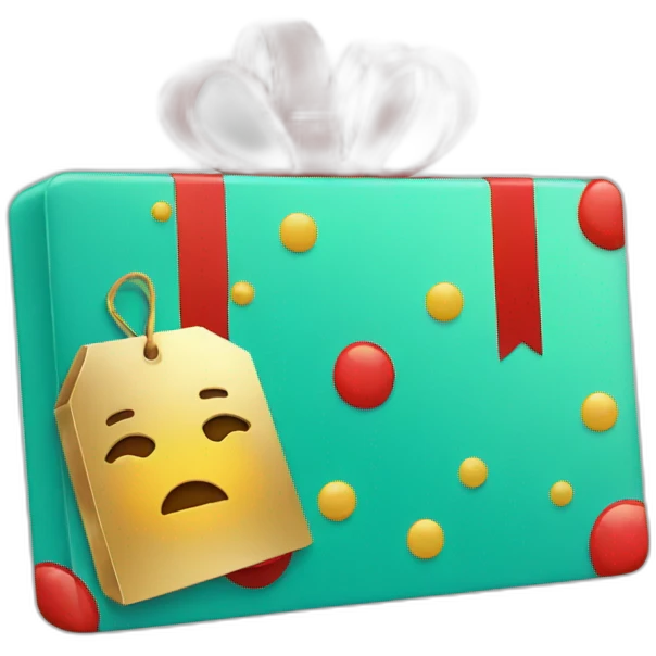 Gift card emoji