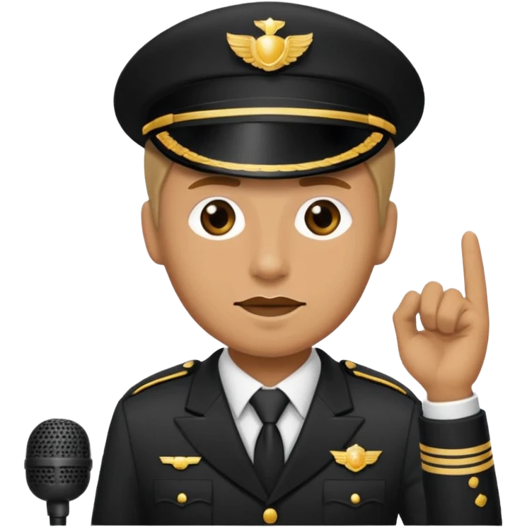 Chauffeur dropping the Mike emoji