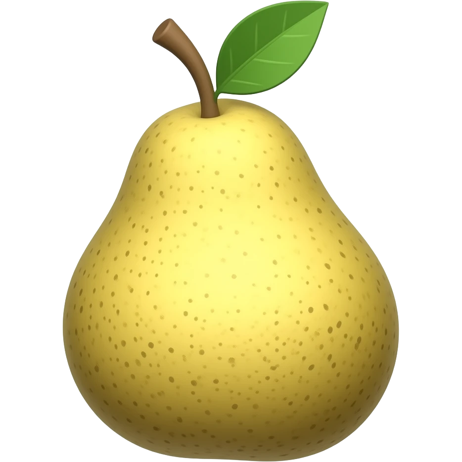 pear toy emoji